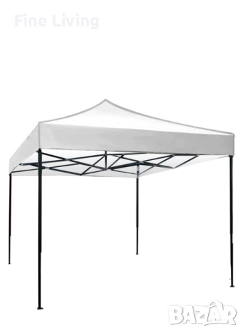 Сгъваема квадратна градинска шатра тип хармоника, снимка 16 - Градински мебели, декорация  - 52026103