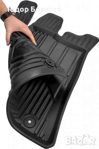 Стелки гумени /леген/ за VW TIGUAN 09.2007-07.2018 /407619/, снимка 2 - Аксесоари и консумативи - 39032024