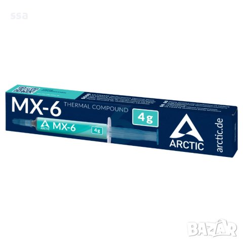 Arctic термо паста MX-6 Thermal Compound 4gr - ACTCP00080A, снимка 2 - Други - 43061598