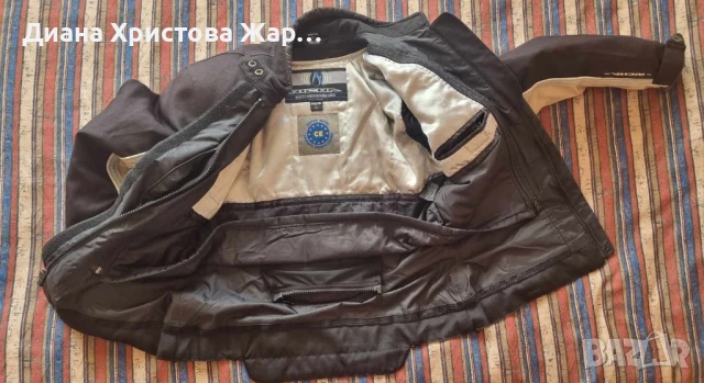 Дамско текстилно мото яке, снимка 3 - Якета - 50584543