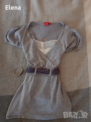 Y2k babydoll top блуза