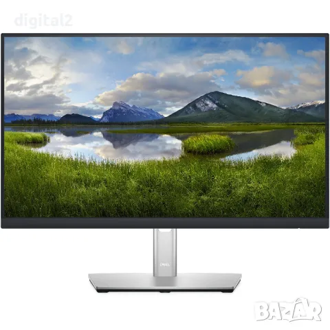 Монитор Dell 21.5'' IPS, Full HD, 60Hz, 5ms, HDMI, Display Port, VGA, USB, Pivot, P2222H , снимка 1 - Монитори - 48498440