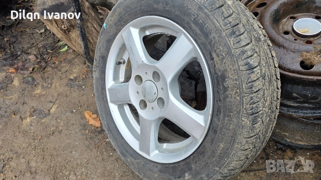 джанти с гуми 4х100, снимка 2 - Гуми и джанти - 53286967