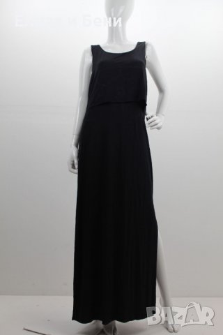 дълга трикотажна черна готик бална рокля с етикет в Рокли в гр. София -  ID35041748 — Bazar.bg