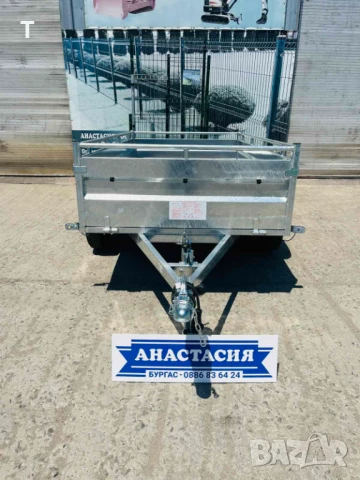 НОВО Туристическо, 2осо самосвално ремарке TRIGANO 2C250, снимка 13 - Ремаркета - 51063103