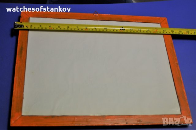Стефан Ненов "Брези" масло върху платно 36/28 см, снимка 6 - Картини - 27124125