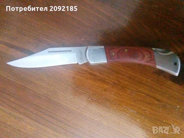 Нож сгъваем, снимка 1 - Ножове - 28527451
