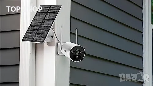 Нова Безжична система охранителни камери слънчеви батерии Рекордер, снимка 3 - Аналогови камери - 49945187
