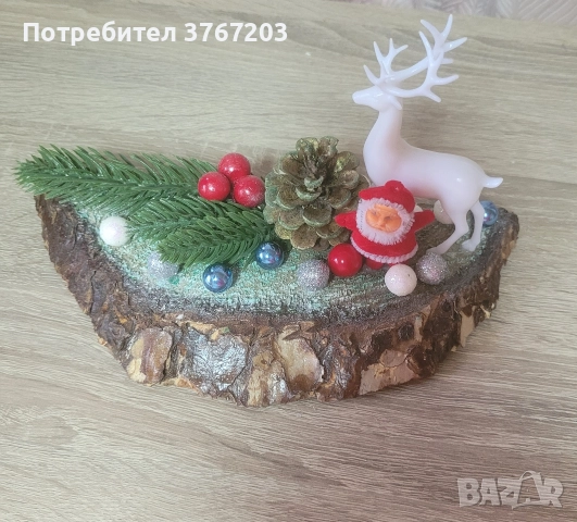 ръчно направена коледна украса, снимка 4 - Декорация за дома - 52708437