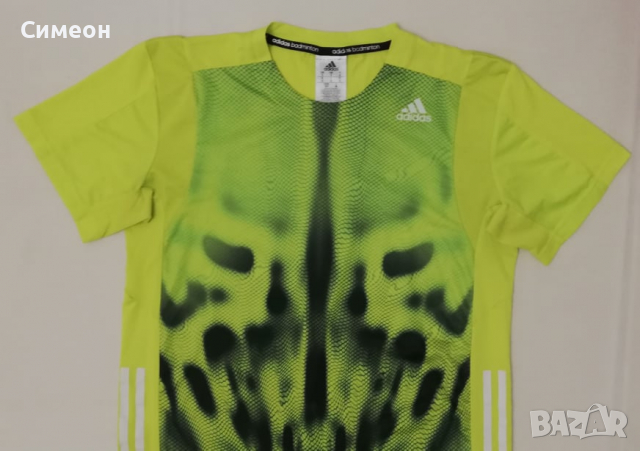 Adidas оригинална тениска S Адидас спортна фланелка спорт фитнес, снимка 2 - Спортни дрехи, екипи - 36418110