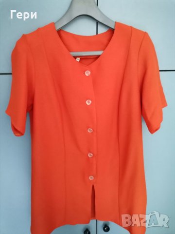 Оранжево лятно сако, снимка 3 - Сака - 33671576