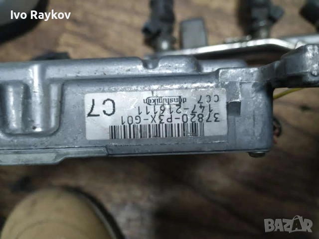 ECU Компютър двигател Honda Civic 1997 1.4 i , 75 к.с. 37820-P3X-G01 , 147-118959 , 37820P3XG01, снимка 3 - Части - 53470363