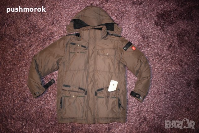 ENGELBERT STRAUSS Down Men Parka - мъжко пухено яке Sz L / #00578 /, снимка 8 - Якета - 42938123