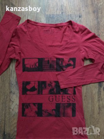 guess - страхотна дамска блуза КАТО НОВА, снимка 4 - Блузи с дълъг ръкав и пуловери - 35626181