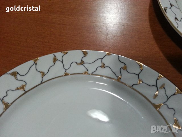 Стар български порцелан чинии , снимка 7 - Антикварни и старинни предмети - 43689663