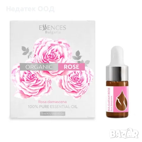 Био етерично масло Роза Дамасцена, 3ml