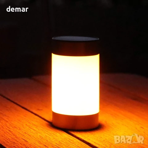 Соларна градинска и настолна лампа с ефект на пламък Moonori Lazeflame, снимка 2 - Соларни лампи - 50925816