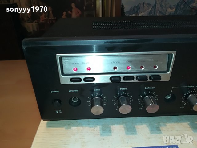 SHARP SM-1122H STEREO AMPLIFIER-MADE IN JAPAN-ВНОС SWISS 2603231922, снимка 3 - Ресийвъри, усилватели, смесителни пултове - 40143854