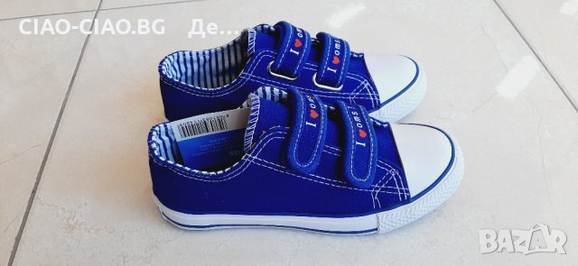 №30-№35, Детски гуменки за момче ORIGINAL MARINES / OMS в синьо и бяло, снимка 3 - Детски гуменки - 32752906