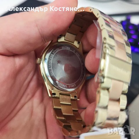 Дамски часовник Michael Kors MK3493 Slim Runway 42mm, снимка 5 - Дамски - 40362703