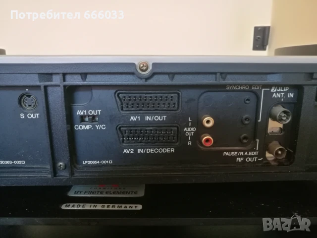 JVC Super VHS HiFi - HR S9600, снимка 6 - Плейъри, домашно кино, прожектори - 47311889