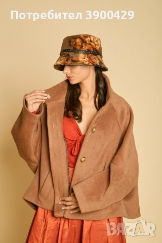 Дамско Късо Палто Polina, снимка 8 - Палта, манта - 52184012