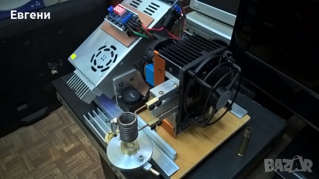  Индукционна машина за програмно отгряване на месингови гилзи, снимка 6 - Оборудване и аксесоари за оръжия - 44102866