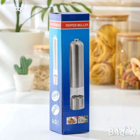 Звукова елекрическа мелачка за подправки, на батерии, снимка 2 - Други - 52903595