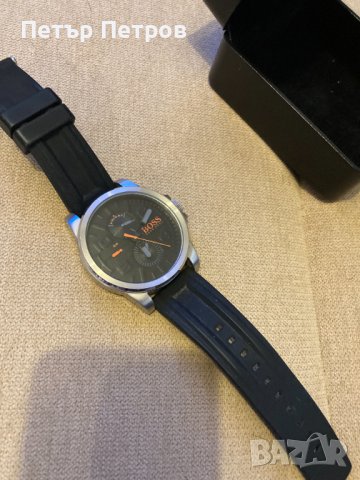 BOSS HB.298.1.14.2960 Water Resistant 5 ATM 50meters БЕЗУПРЕЧНО ТОП СЪСТОЯНИЕ!, снимка 11 - Мъжки - 40647176