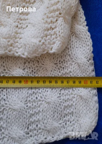 Пуловер ръчно плетен, снимка 13 - Блузи с дълъг ръкав и пуловери - 38735516