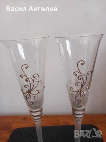 Кристални ритуални чаши, снимка 2 - Чаши - 43747037