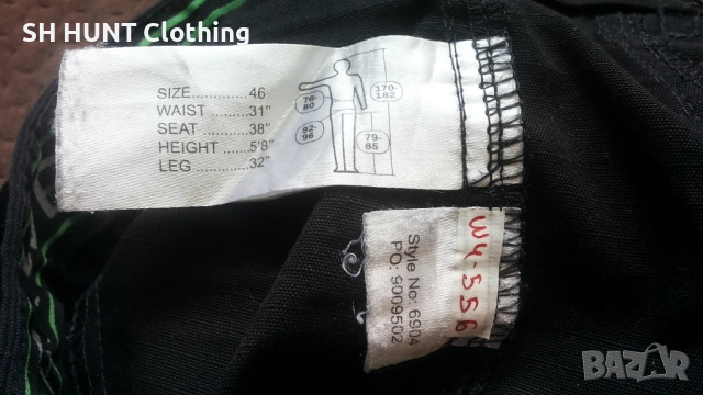 Snickers 6904 Flexi Work Stretch Shorts размер 46 / S къси работни панталони W4-556, снимка 17 - Панталони - 52025363