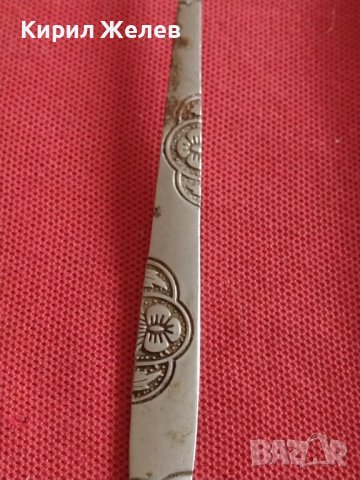 Стара КОКТЕЙЛНА лъжичка интересна рядка за КОЛЕКЦИЯ ДЕКОРАЦИЯ БИТОВ КЪТ 31952, снимка 2 - Други ценни предмети - 43817570