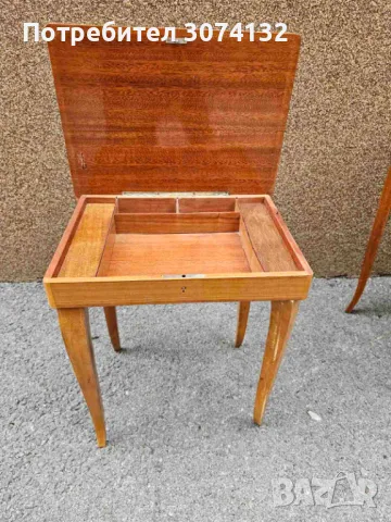 Музикална помощна масичка/шкафче за шивашки принадлежности, снимка 2 - Маси - 47377277