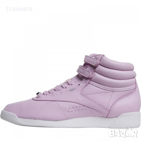 Reebok Classics F/S Freestyle Hi код 202CN4426 Оригинални Дамски Кожени Кецове, снимка 1 - Кецове - 32601744