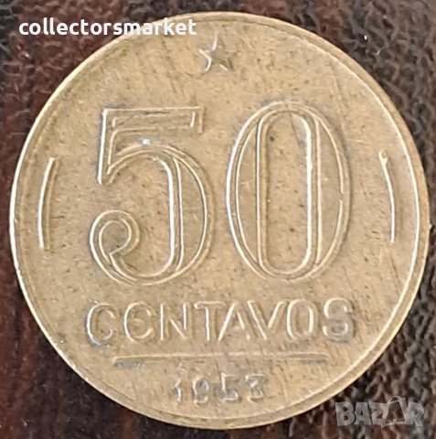 50 центаво 1953, Бразилия