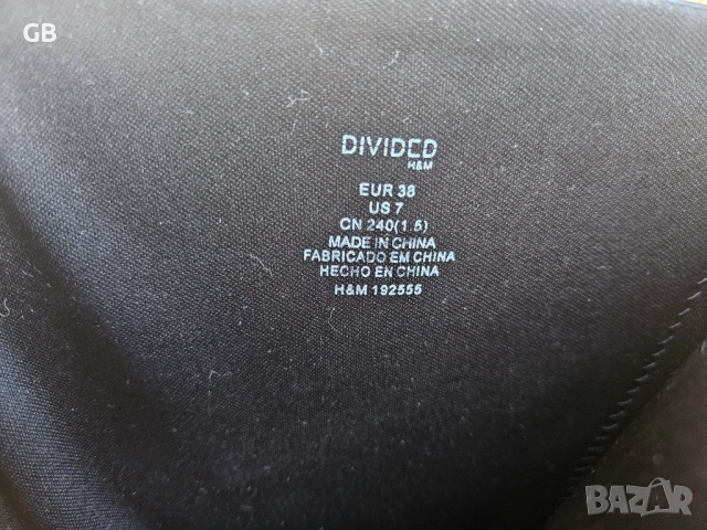 Нови ботуши 38, изкуствена кожа, снимка 8 - Дамски ботуши - 53403752