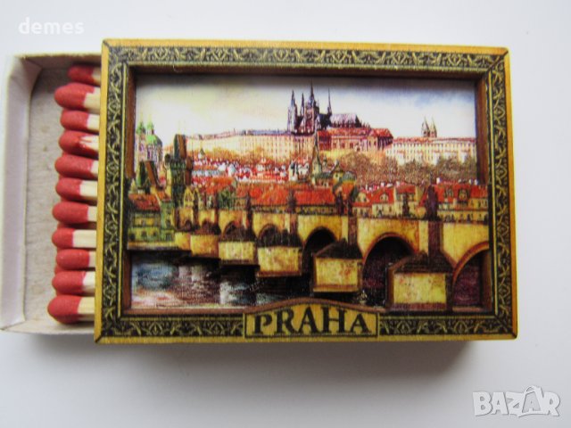 Магнит-кибрит от Прага, Чехия - 32, снимка 3 - Колекции - 43232658