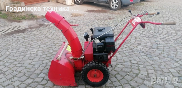 Роторен снегорин РАПИД с ел. стартер , снимка 3 - Градинска техника - 53401236