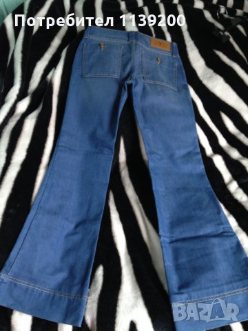 nvy jeans френски елегантни дънки тип чарлзтон 26 S оригинал, снимка 3 - Дънки - 26852577