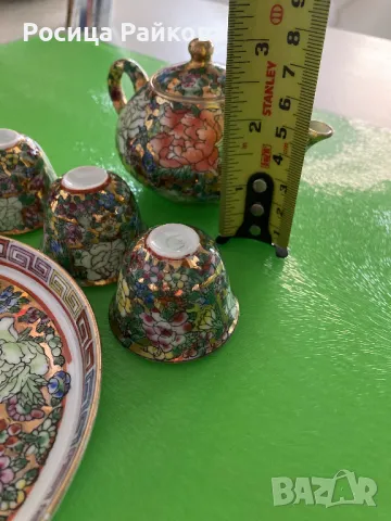 Китайски / Японски мини сервиз за кафе, чай, саке, снимка 8 - Сервизи - 50261036