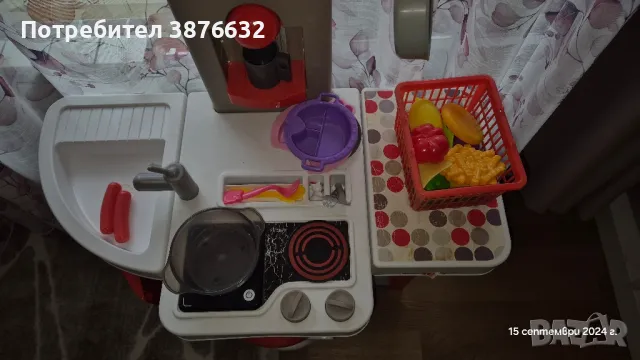 Детска кухня Smoby, снимка 2 - Играчки за стая - 47310914