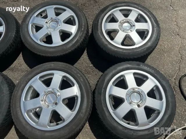 5х112 16 Джанти Golf Passat Caddy Audi A3 A4 Seat Skoda 5x112 ET 35 J 7.5 Централен отвор 57.1 Гуми , снимка 2 - Аксесоари и консумативи - 50371232