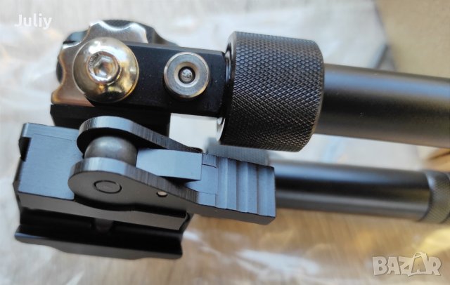 Двунога телескопична - 15-22 см, снимка 5 - Оборудване и аксесоари за оръжия - 36863588