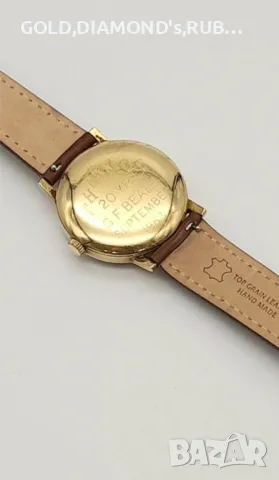 Златен часовник Montine (Швейцария), снимка 7 - Мъжки - 47911728