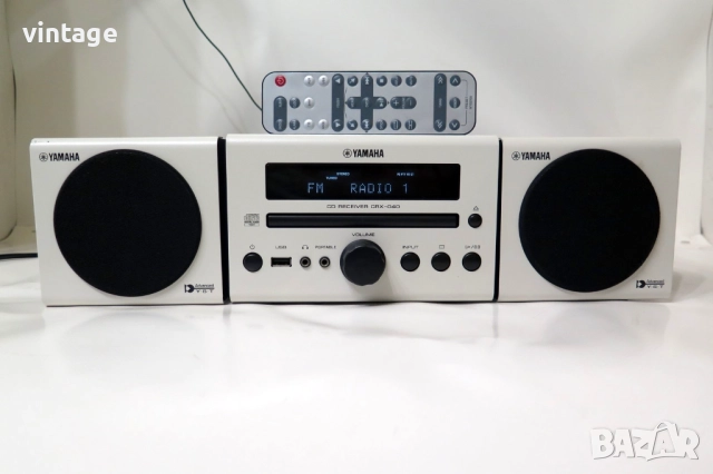 Yamaha CRX-040 white, снимка 12 - Аудиосистеми - 51574393