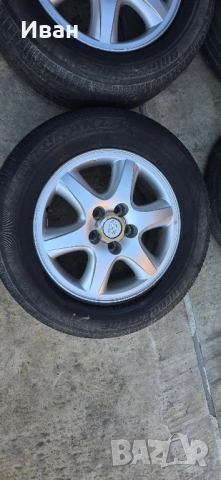 Hyundai Santa fe джанти 16 ки алуминиеви оригинални. 5 114, снимка 5 - Гуми и джанти - 52534273