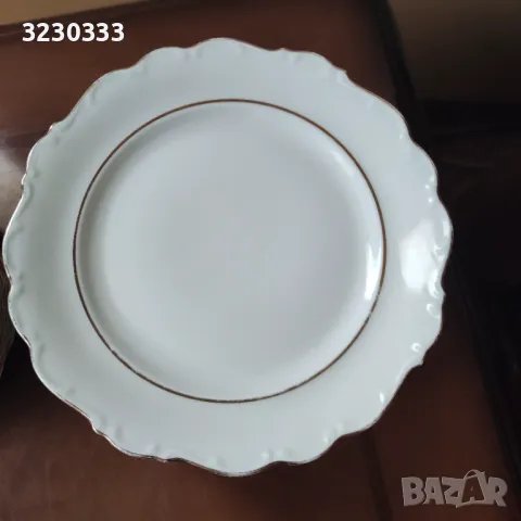 Порцеланови чинии плитки за торта/салата, снимка 9 - Чинии - 49159697