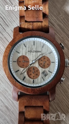 Часовник HOLZKERN, снимка 2 - Мъжки - 51120270