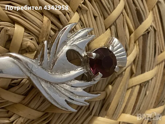 Стара Шотландска брошка Kilt, снимка 3 - Други ценни предмети - 48766305